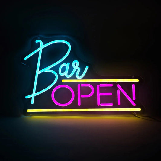 Bar Open Neon Sign