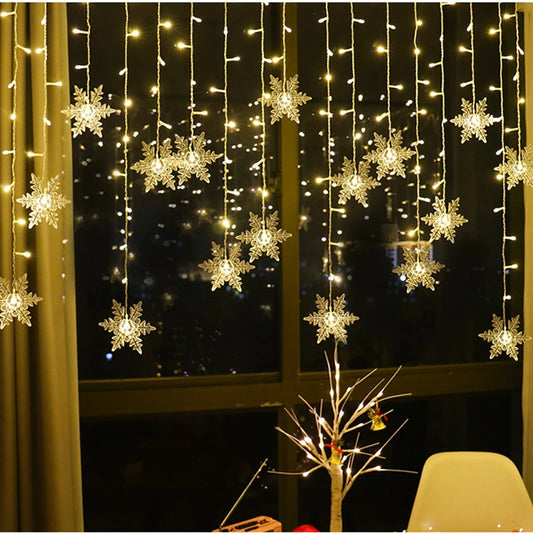 Snowflake String Lights - GotLume