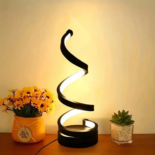 Modern Spiral Table Lamp - GotLume