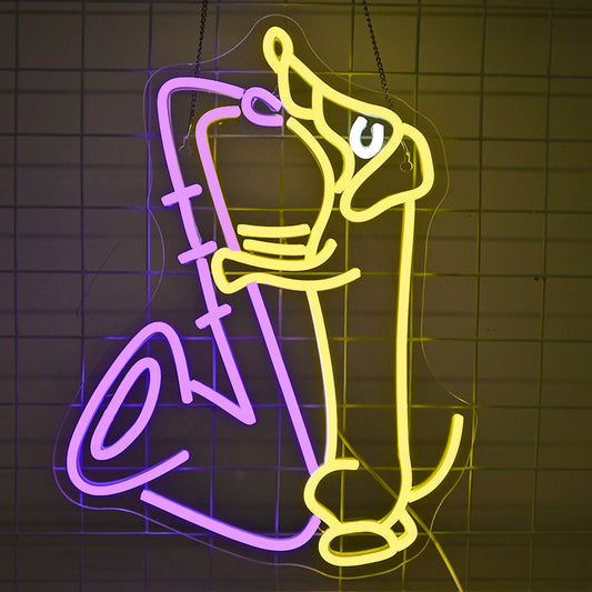 Jazz Playing Dog - GotLume