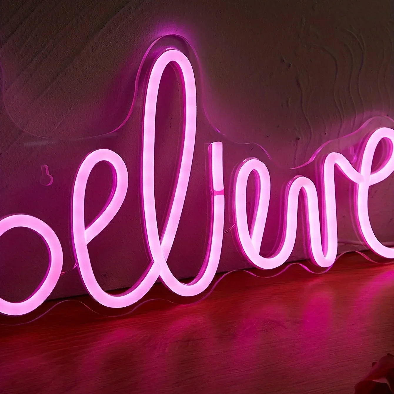 Believe Neon Sign