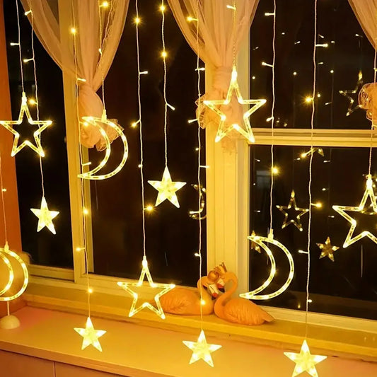 Star & Moon String Lights - GotLume