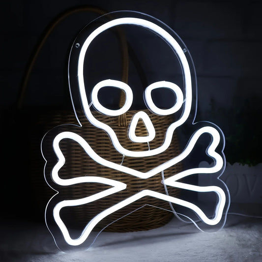 Skull Neon Sign