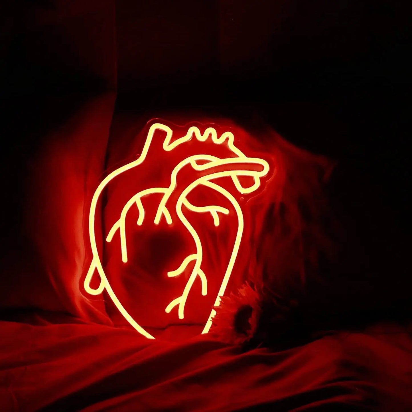 Human Heart Neon Sign