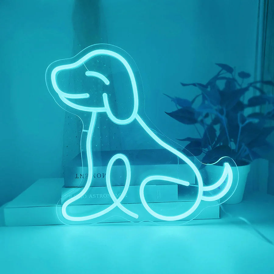 Dog Neon Sign - GotLume