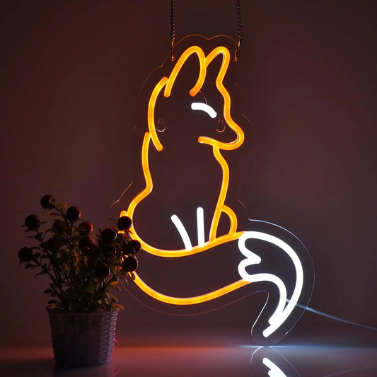 Fox Neon Sign