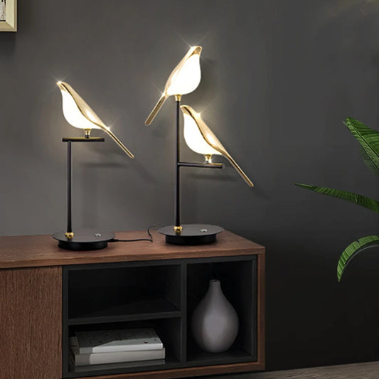 Modern Bird Table Lamp - GotLume