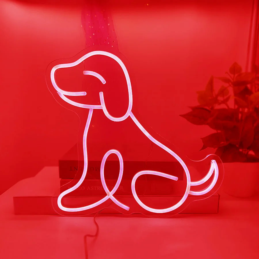 Dog Neon Sign - GotLume