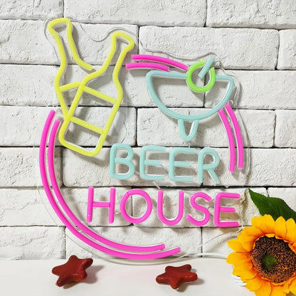 Beer House Neon Sign