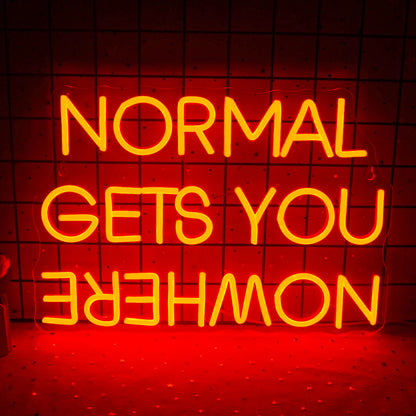 Normal Gets You Nowhere - GotLume