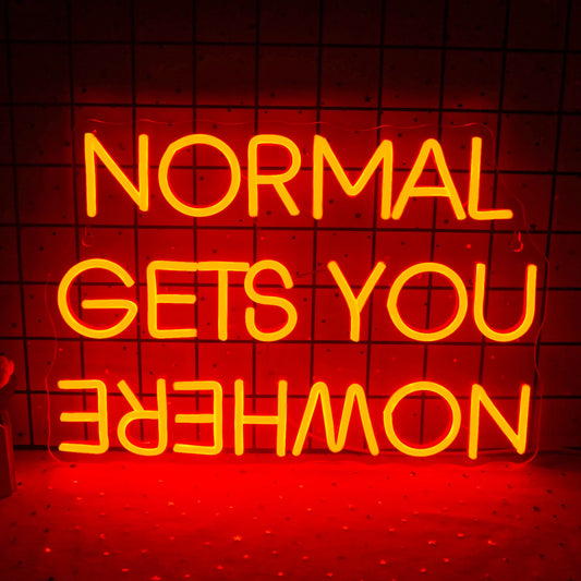 Normal Gets You Nowhere - GotLume