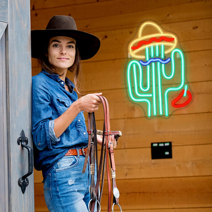 Cactus Wearing Hat - GotLume