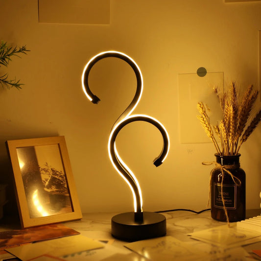 Double Question Mark Desk Lamp - GotLume