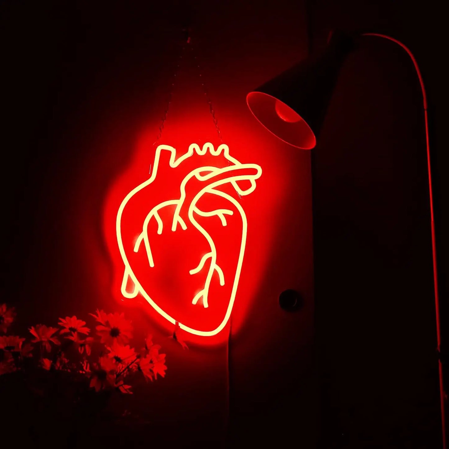 Human Heart Neon Sign