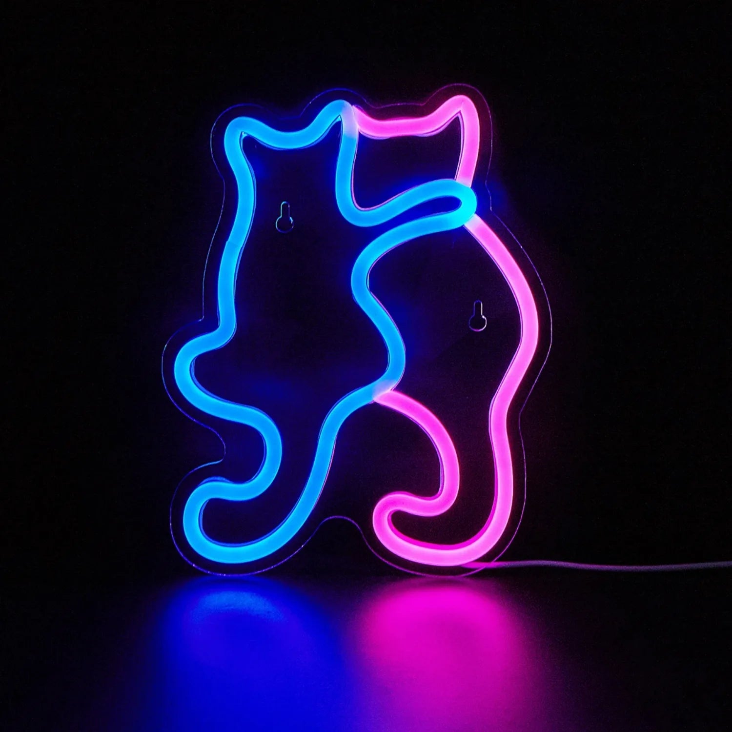 Cat & Dog Neon Sign - GotLume