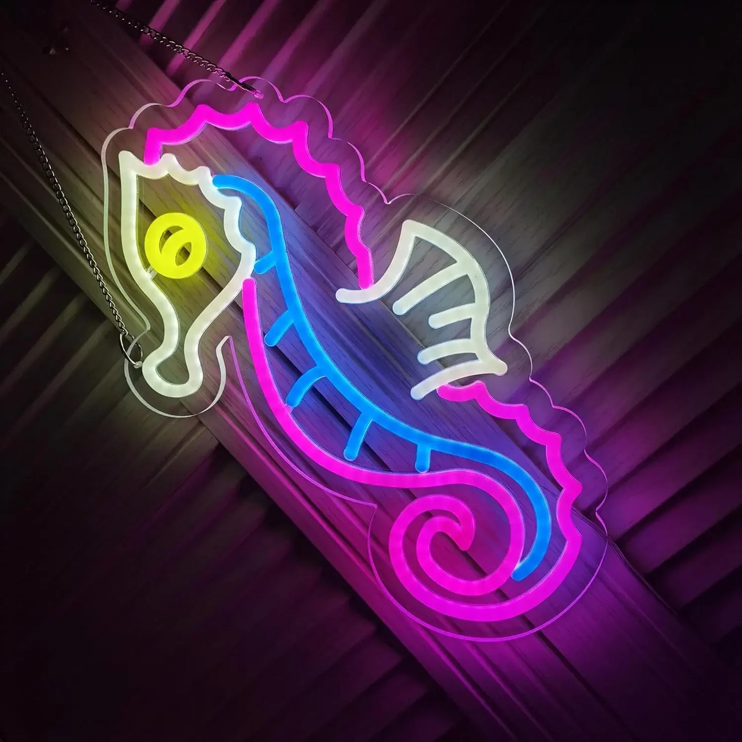 Seahorse Neon Sign