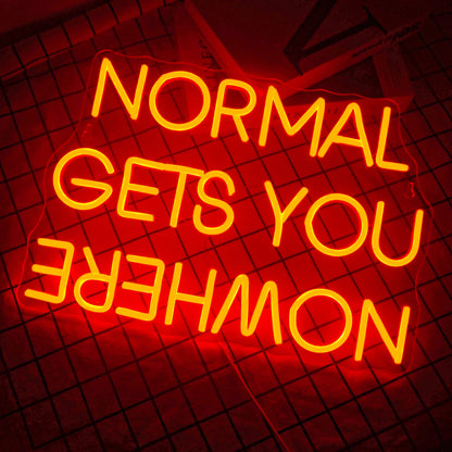 Normal Gets You Nowhere - GotLume