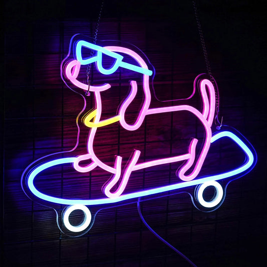 Skateboard Dog - GotLume