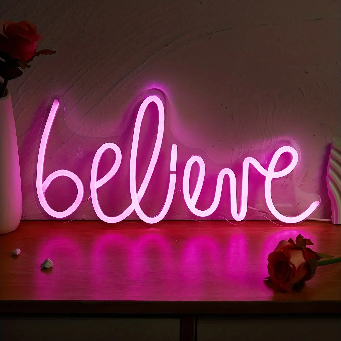 Believe Neon Sign